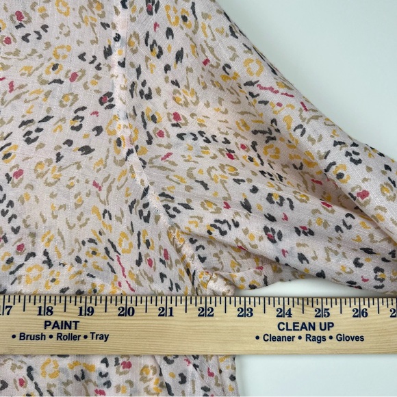 Zac & Rachel Ombré Asymmetrical Hem Button Women Size XL Coverup light 0212 - Picture 10 of 10